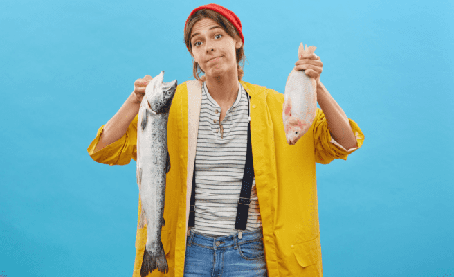 Girl concidering to get omega-3 certified