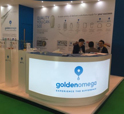 Golden Omega booth 2019